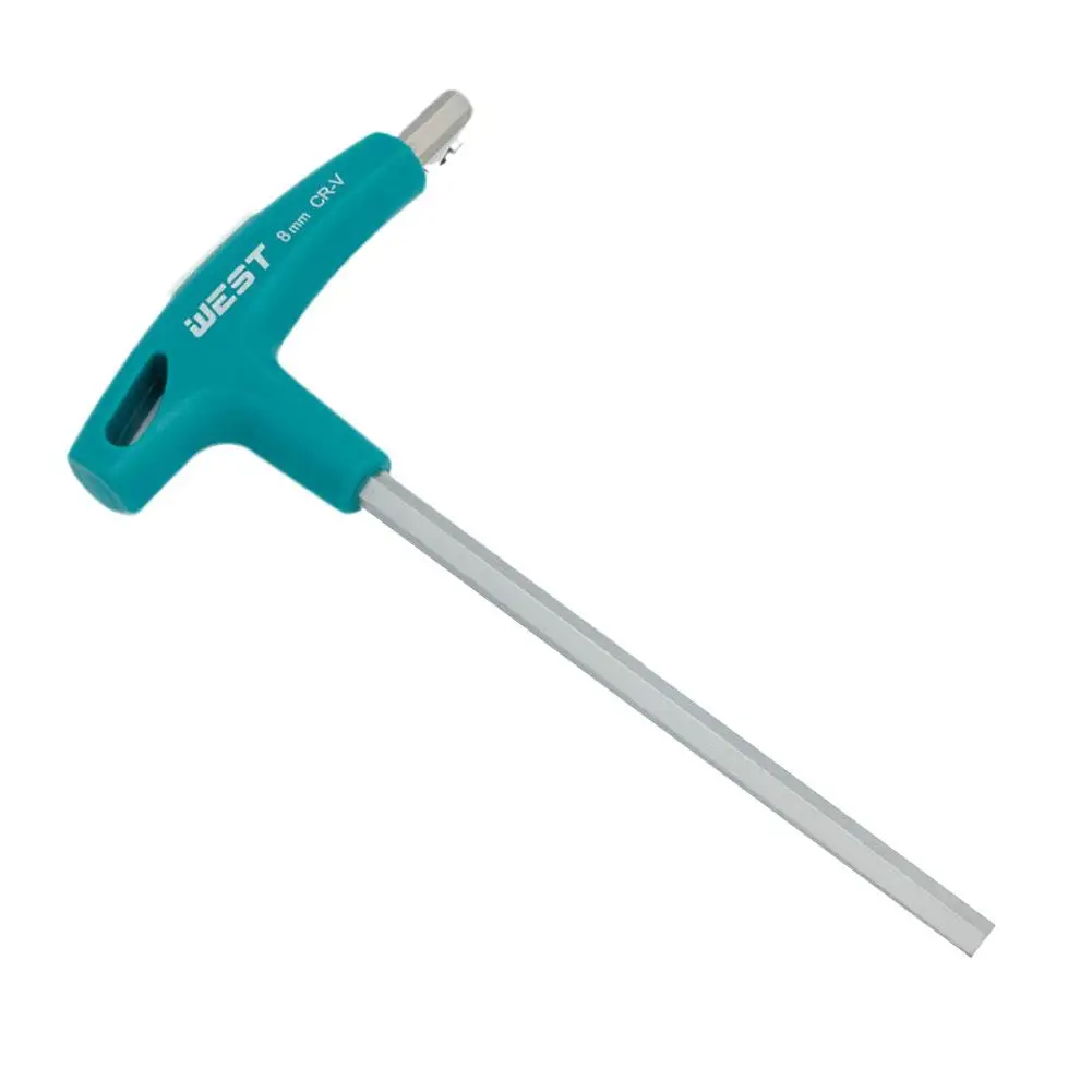 T-förmiger Sechs kant schlüssel Schrauben dreher Handwerkzeug schlüssel Schraubens chl üssel Sechs kant größe 2mm/2,5mm/3mm / 4mm / 5mm / 6mm / 8mm / 10mm – Detail 7