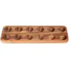 12 Holes Japanese Style Wooden Double Row Egg Storage Box Home Organizer Rack Eggs Holder Kitchen Decor Accessories 1