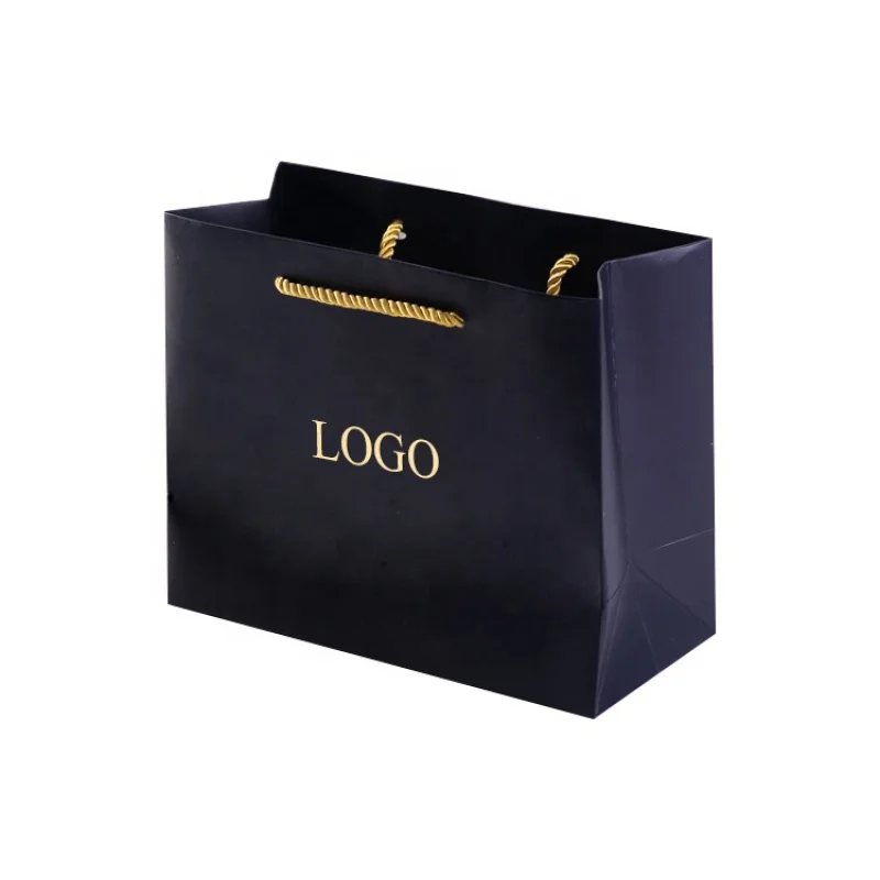 

Оптовая продажа роскошной черной обуви на заказ, упаковочные бумажные пакеты с напечатанным логотипом, одежда, шоппинг, подарочная упаковка для ювелирных изделий