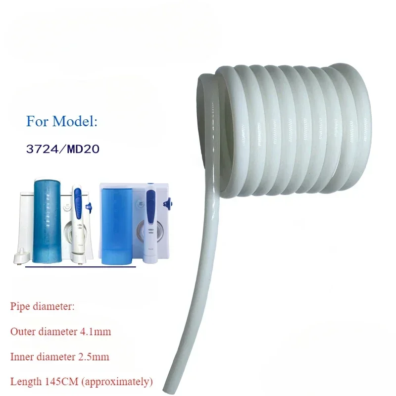 Description Picture 2 of itemFor Braun 3724 MD20 Oral B water flosser scaler original material PE high pressure water hose