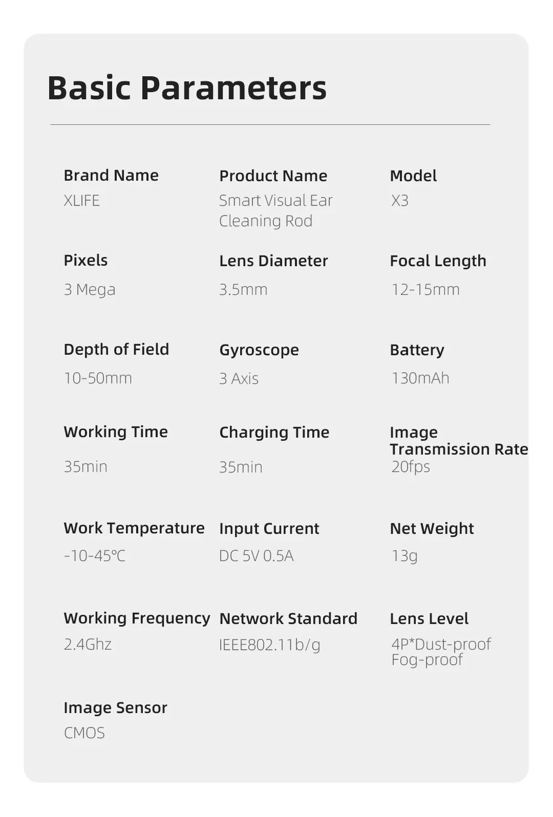 Nettoyeur d'oreille avec caméra,otoscope endoscope - 1080p image 12 Nettoyeur d'oreille avec caméra,otoscope endoscope - 1080p - S10cb8304e51d4c618ef86de5ac9bb4ecr
