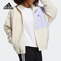 Adidas veste de sport officielle en polaire chaude et ample pour femme HD0363 3