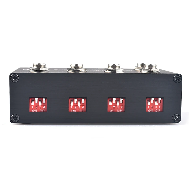 MIDI Thru TRS Box MIDI THRU To TRS Box Convert MIDI Five-pin DIN Interface Into TRS Interface Convert One Input Into Five Outputs