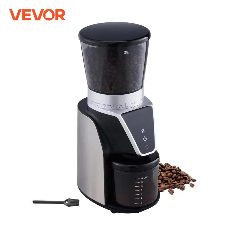 Electric Adjustable Conical Burr Coffee Grinder