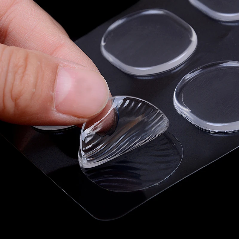 Ice Hockey Skate Anti Wear Ankle Anti Pain Patch 12pcs Silicone Ice Skate Shoe Pain Relief Patch Hockey Accessory
