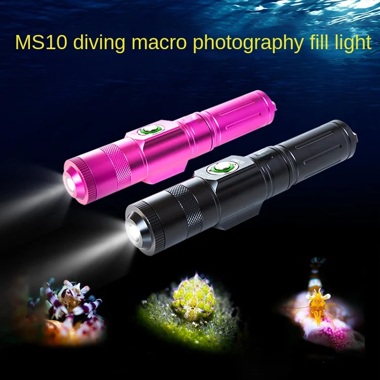 

Underwater Diving Photography Photo MS10 100 Microdistance Illuminance Macro Fill Light