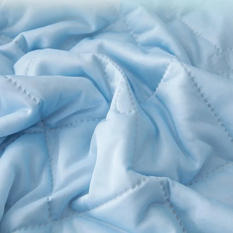Cooling Blankets Smooth Air Condition Comforter Lightweight Summer Quilt with Double Side Cold & Cooling Fabric