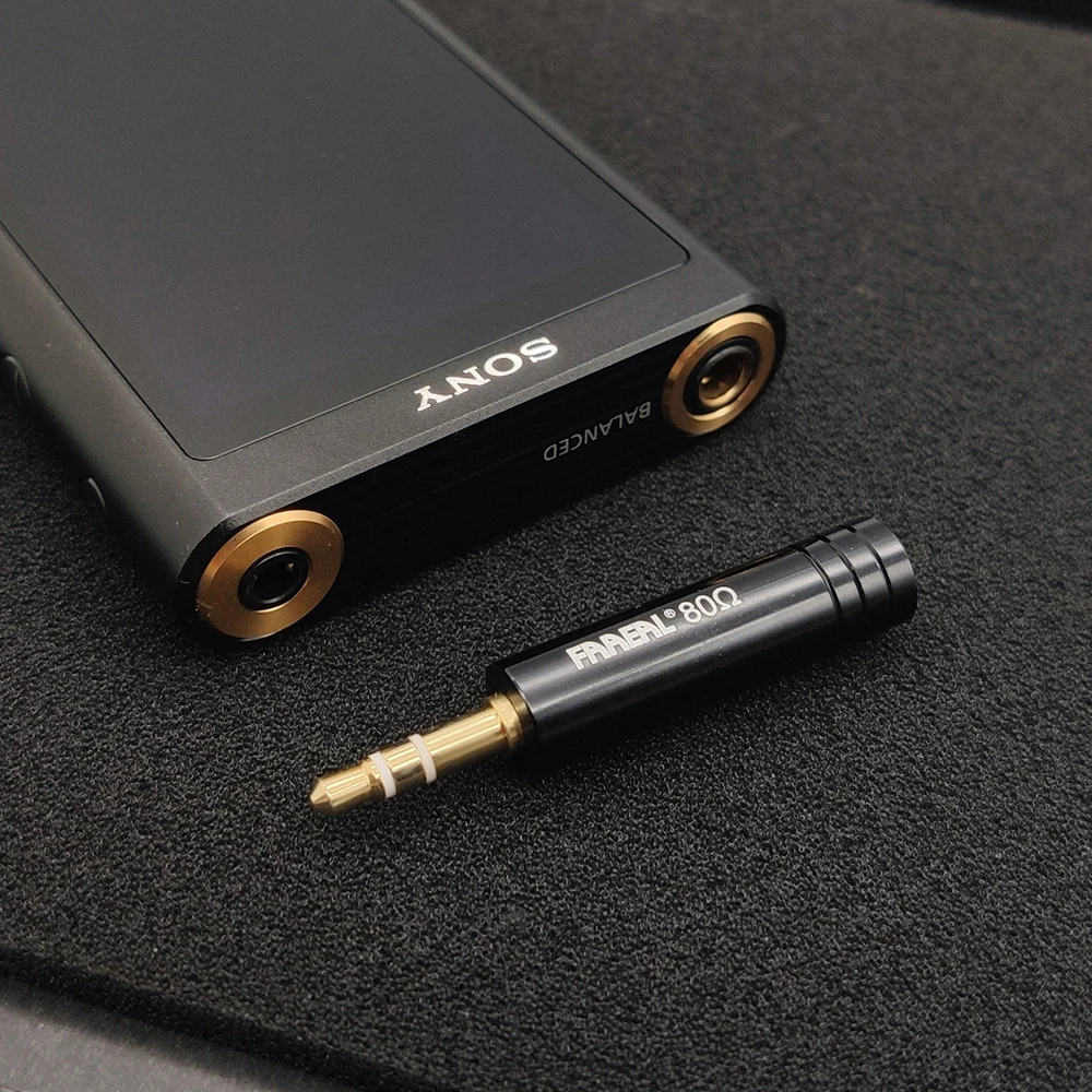 FAAEAL 이어폰 임피던스 플러그 도체 80 220 Ohm 소음 차단 어댑터 3.5mm 하단 저항 소음 필터 플러그 감소