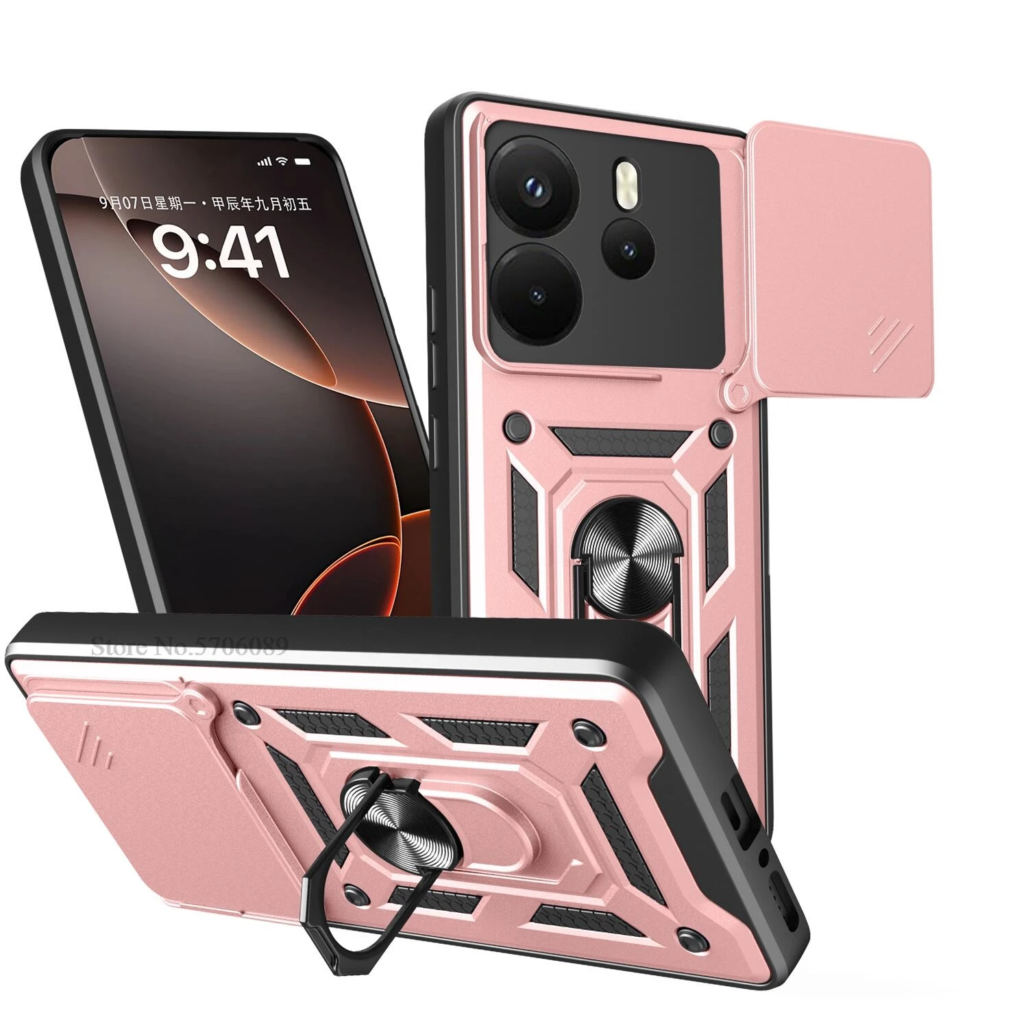Shockproof Armor Back Cover