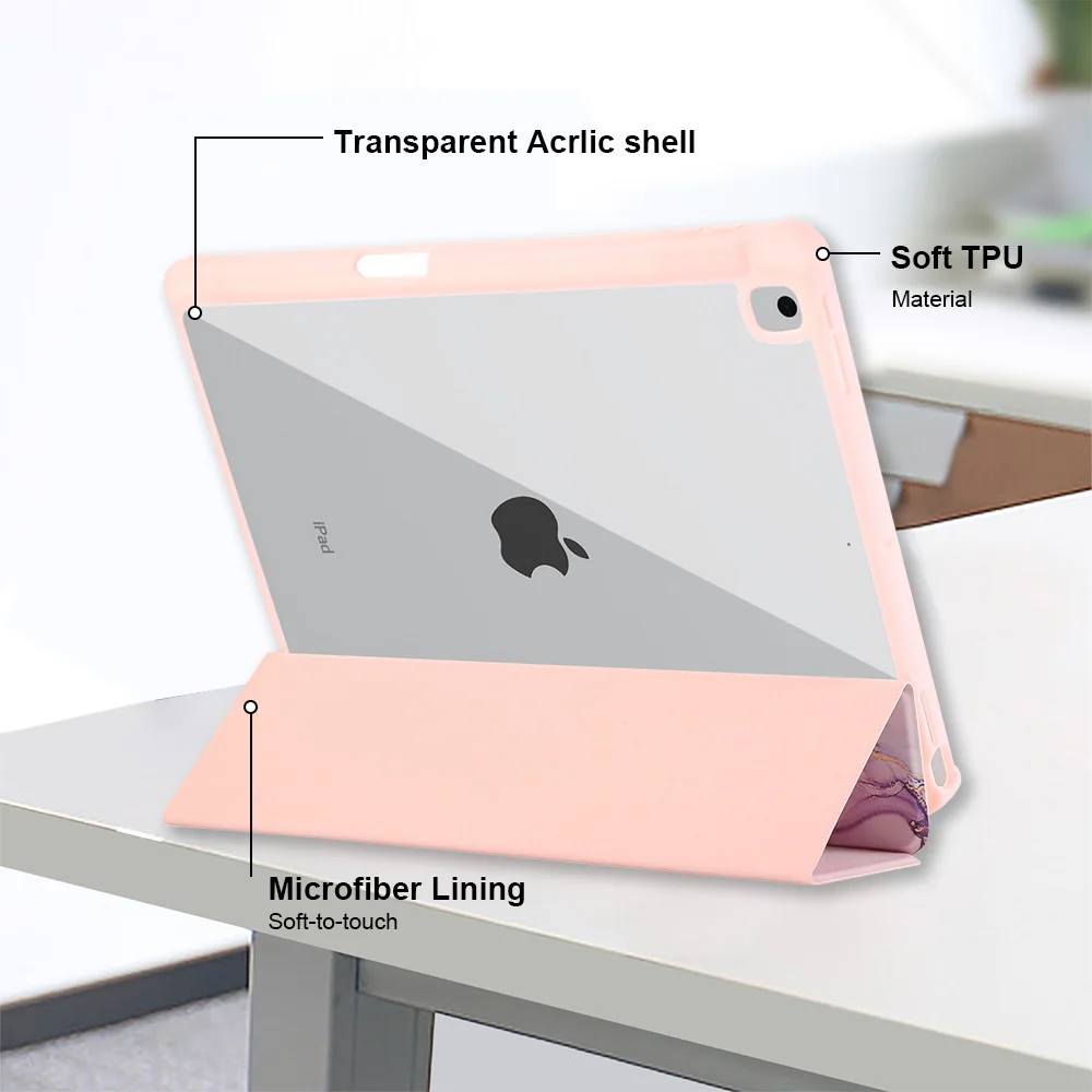 Sleek Acrylic Tablet Protection Case