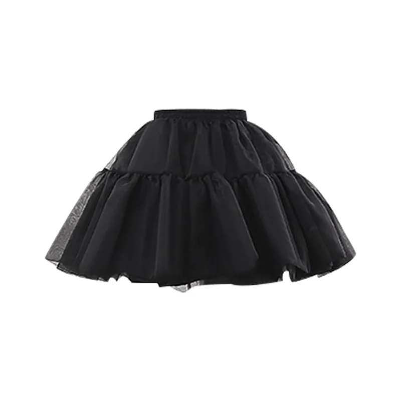 Petticoat Skirt Petticoat Underskirt 4 Layers Organza Lolita Half Skirt