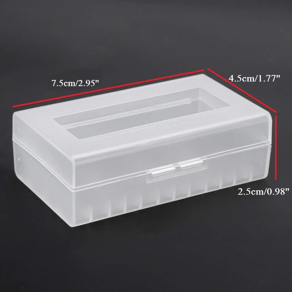 2/4Pcs 21700/20700 배터리 박스 컨테이너 솔리드 배터리 보관함 배터리용 배터리 보호 커버