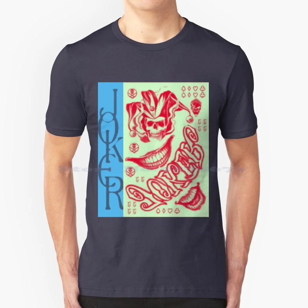 Joker T Shirt 100% Cotone Tee Heath Ledger Joker Jokersupdatteri 30000 Leto Joker The Joker E The Queen Barry Keoghan Joker