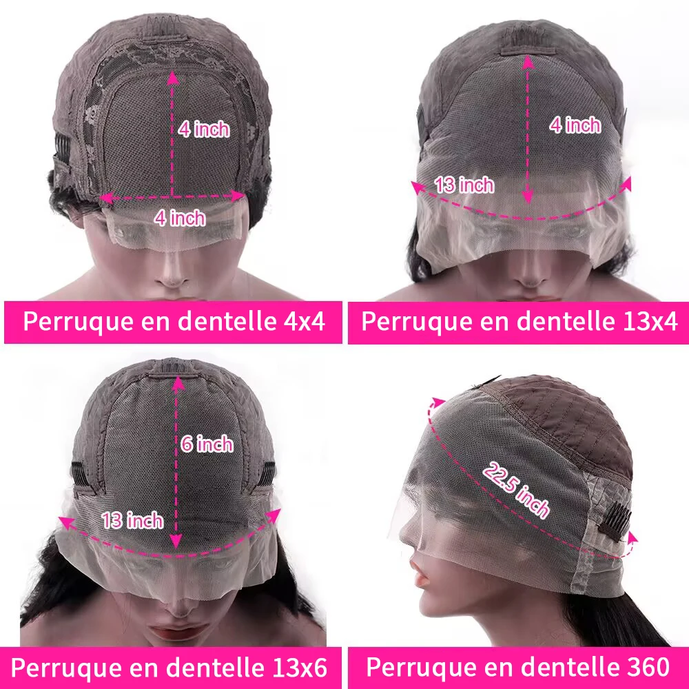 1-3 Days Fast Delivery 180 Density Wigs Human Hair 13x6 13x4 Transparent Lace Frontal Deep Wave Human Hair Wigs 5x5 Glueless Wig - Image 6