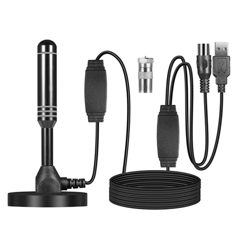Powerful Antenna Sleek & Portable Digital Aerials HighGain Digital Antenna