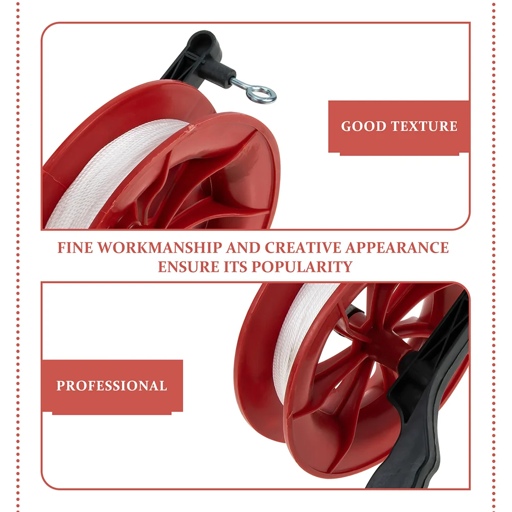 2 Pcs Kite Wheel Accessories Line Winder Reel Winding Machine Pp for Kids Child 2