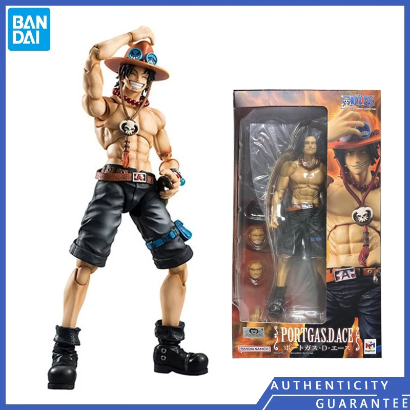 

[В наличии] Bandai Mega House MH Vah One Piece Ace Tekken аниме периферийная мультяшная фигурка модели игрушки живописное украшение подарок для мужчин