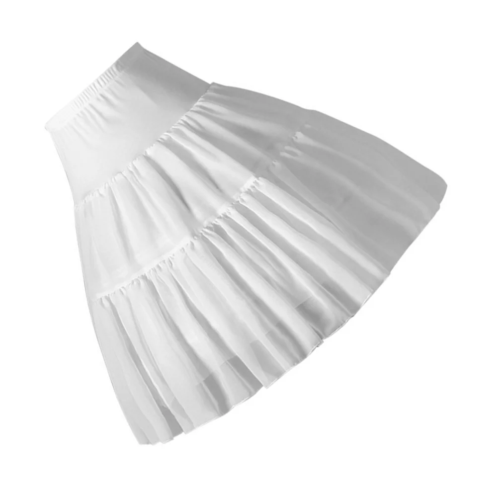 

Herringbone Skirt Women Crinoline Tutu Underskirt Lace Dresses Petticoat Lolita for Fluffy