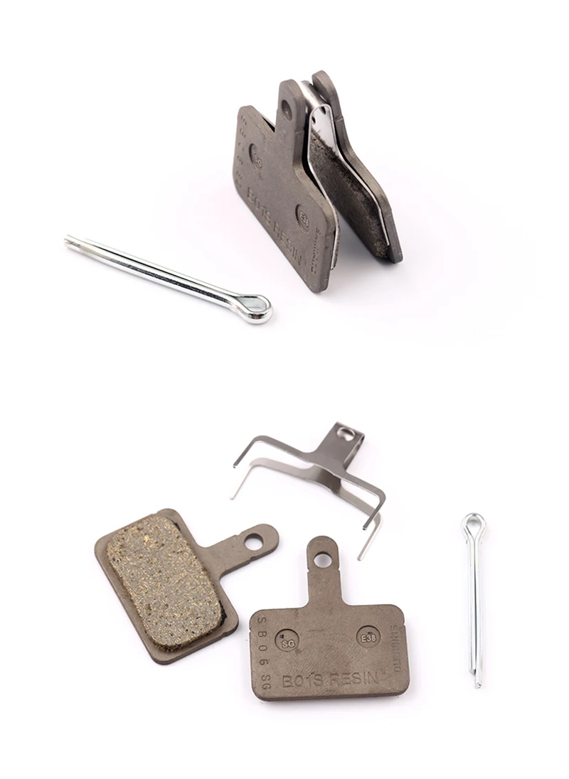 Detailed view of Shimano MT200 rotor design