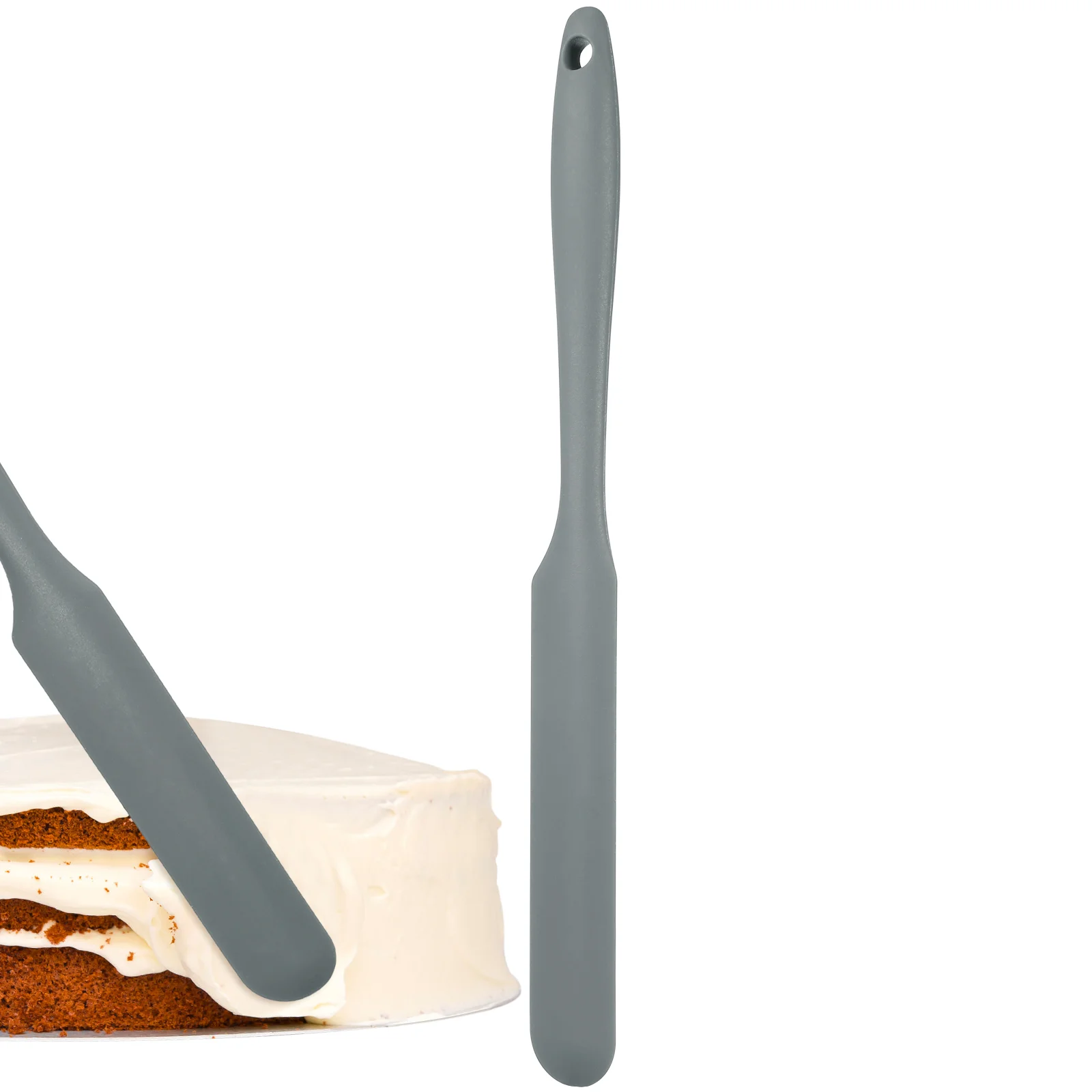 

Silicone Jar Spatula Heat Resistance Cake Cream Spreader Nonstick Peanut Butter Mixing Spatula Kitchen Jar Blenders