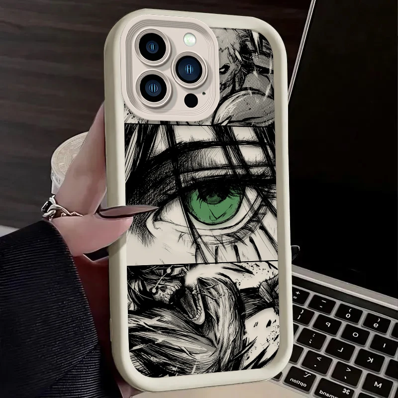 Premium Attack on Titan Silicone Phone Case