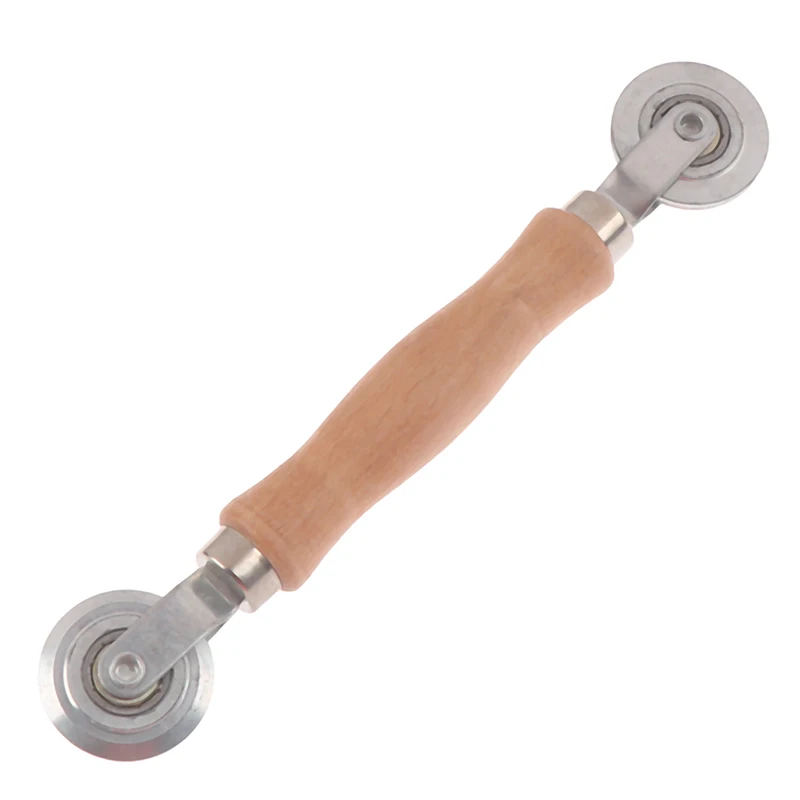 Window Screen Repair Tool Electroplating Window Screen Roller Spline Repair Roller Manual Mosquito Window Pressure Wheel Double-Head Pressure