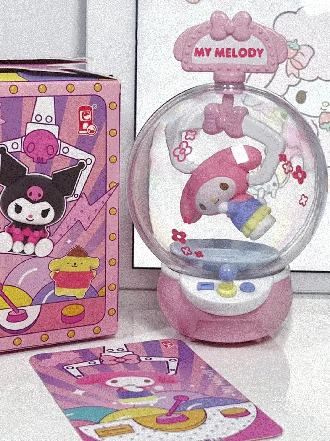 thumbnail image 1 of En existencia Sanrio Clip Doll Machine Series Kuromi Caja ciega Jade Guigou Toy Story Adorno de baño Lightyear Regalo de Navidad, 1 of 5
