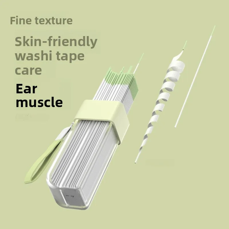업그레이드된 인형 귀 청소 실 귀 구멍 먼지 제거 냄새 제거 일본 귀 세척 도구 귀 라인 청소 장난감 인형