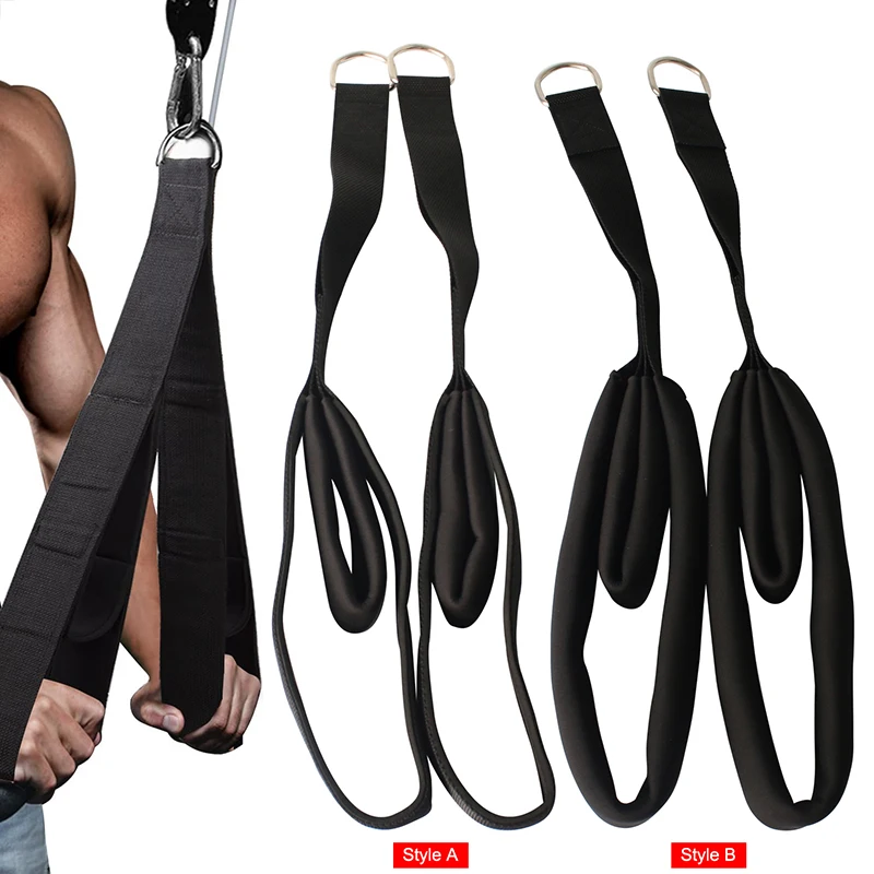 

Fitness Biceps Tricep,Pull Down Ropes,Sports Cable Attachment Handle,Gym,Arm,Back, Muscle Strength, Training Strap, Bodybuilding