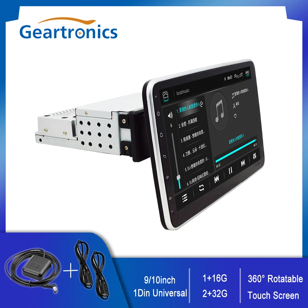 Universal 1 Din Car Multimedia Player 9/ 10inch Touch Screen Autoradio ...