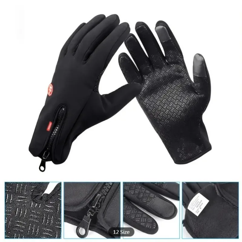 Winter Gloves Waterproof Thermal Touchscreen Thermal Windproof Thermal Gloves For Winter Snow Cold Weather  winter gloves