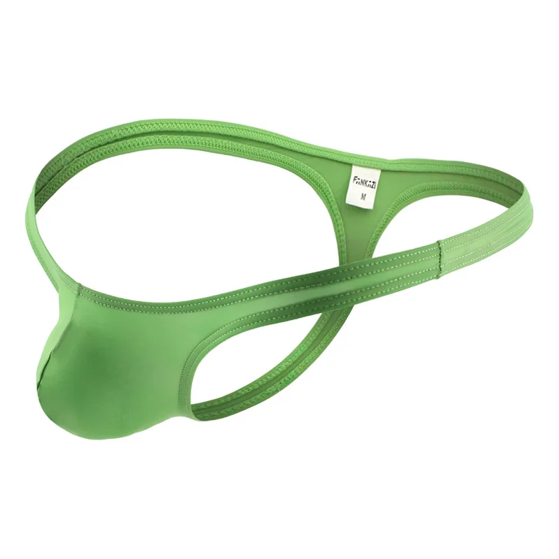 Fashion Men's Thongs and G Strings Low Waist Panties Breathable Soft Underwear