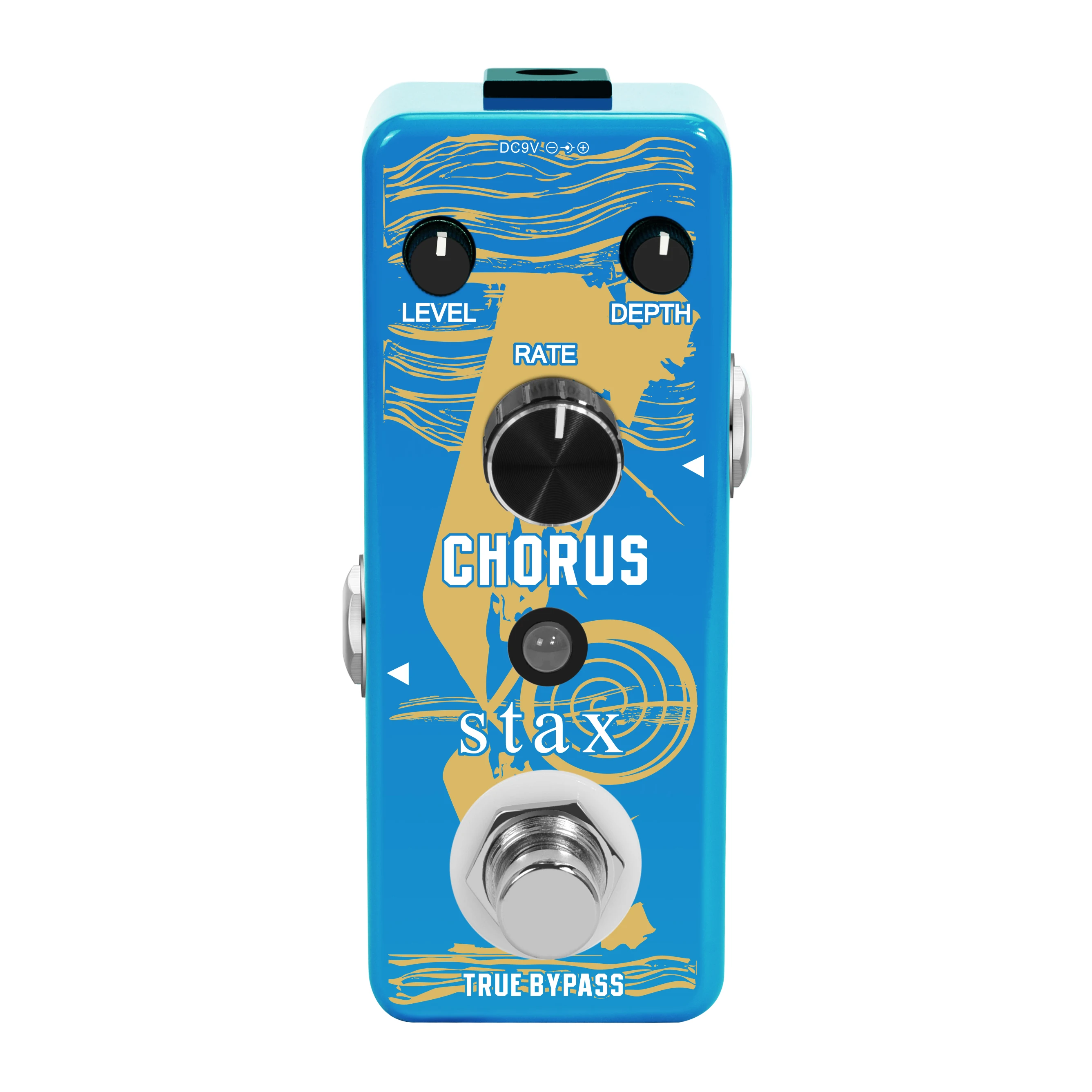 

Stax LEF-304 Guitar Analog Chorus Pedal Ensemble King Level Depth Knob High Warm Clear Chorus Sound With BBD Chip True Bypass