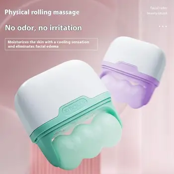 Cold Compress Device Double Headed Roller 2-in-1 Ice Massage Device Multi Functional Massager For Relieving Edema Cooling 1
