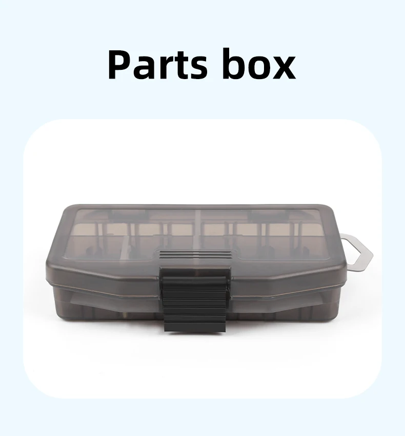 Electronic Parts Plastic Tool Box Wall Hanging Screw Classification Component Organizer Hardware Tool Storage Box Jewelry Case soft tool bag