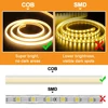 COB LED Strip 220V High Brightness Led Light Waterproof Flexible Ribbon Tape for Room Bedroom Kitchen, Outdoor Garden Lighting 5