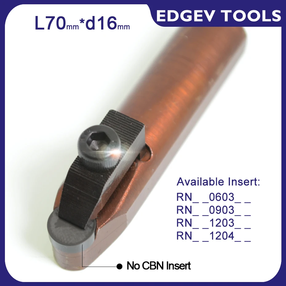 

Diamond PCD CBN PCBN Round Insert CRDNN Toolholder Turning Tools For RNMN0603 RNMN0903 RNMN1203 RNMN1204 RNMN RNGN Plate