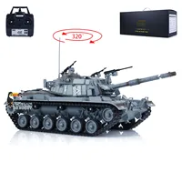 1/16 TOUCAN Tongde Israel Remote Control Infrared Battle Tanks M60W ERA RC Tank Vehicle Cars Model Vehicle Toys for Boys TH23295 1