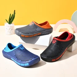 Men's Versatile Breathable Summer Clogs in Various Colors - 45 (GRAY)