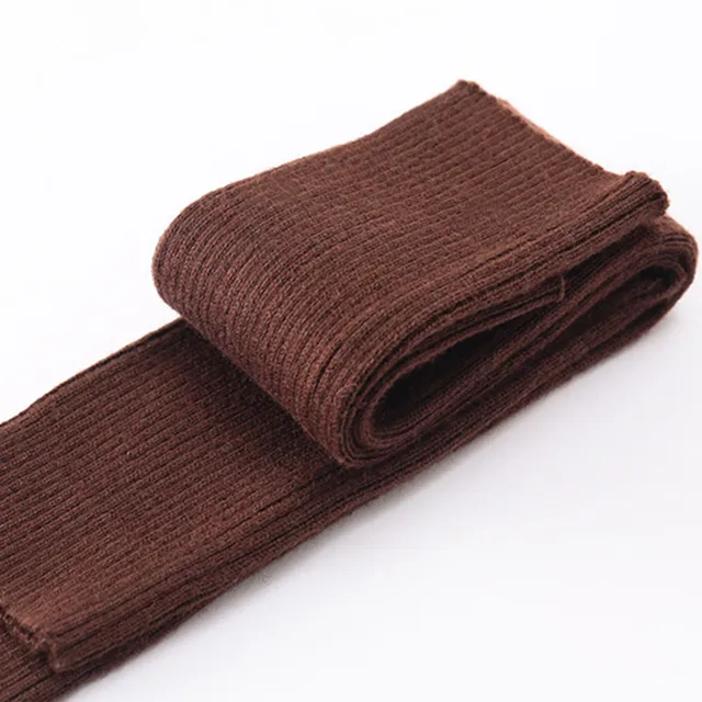 Sparsil Women's Winter&Autumn Christmas Cashmere Blend Knitted Long Gloves Solid Color Fashion Warm For Lady Elbow Mittens 20Coffee