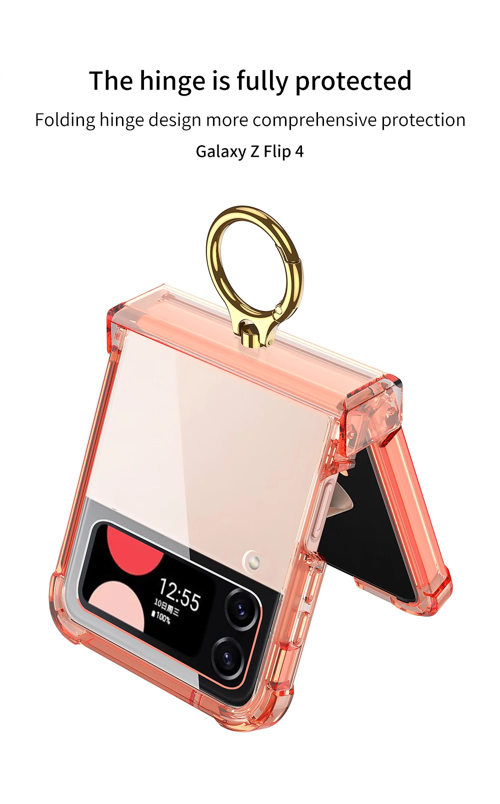 For Magsafe Wireless Charging Airbag Case For Samsung Galaxy Z Flip 3 4 All-incl