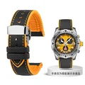 Black yellow-silver