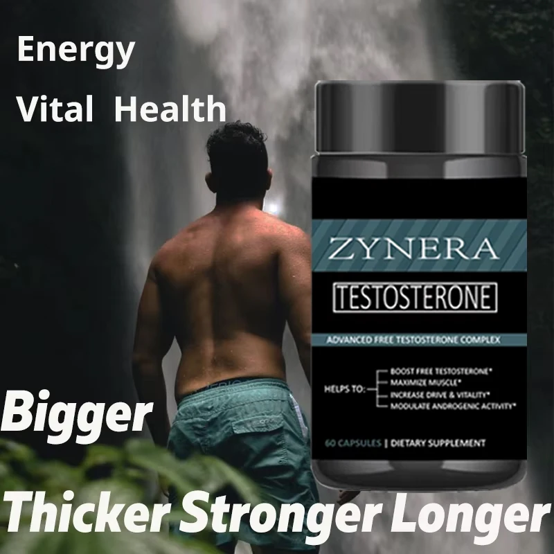 American Ginseng Capsules 60 Tablets Black Maca for Men Supplements for Health