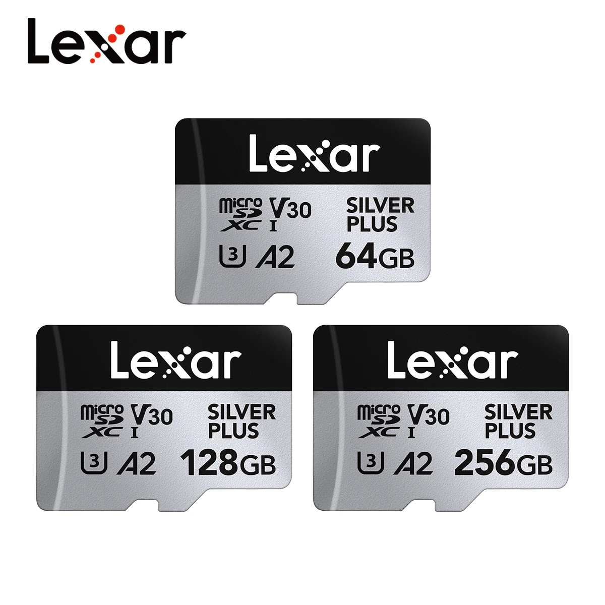 Lexar Professional SILVER PLUS microSDXC UHS-I Memory Card 256GB
