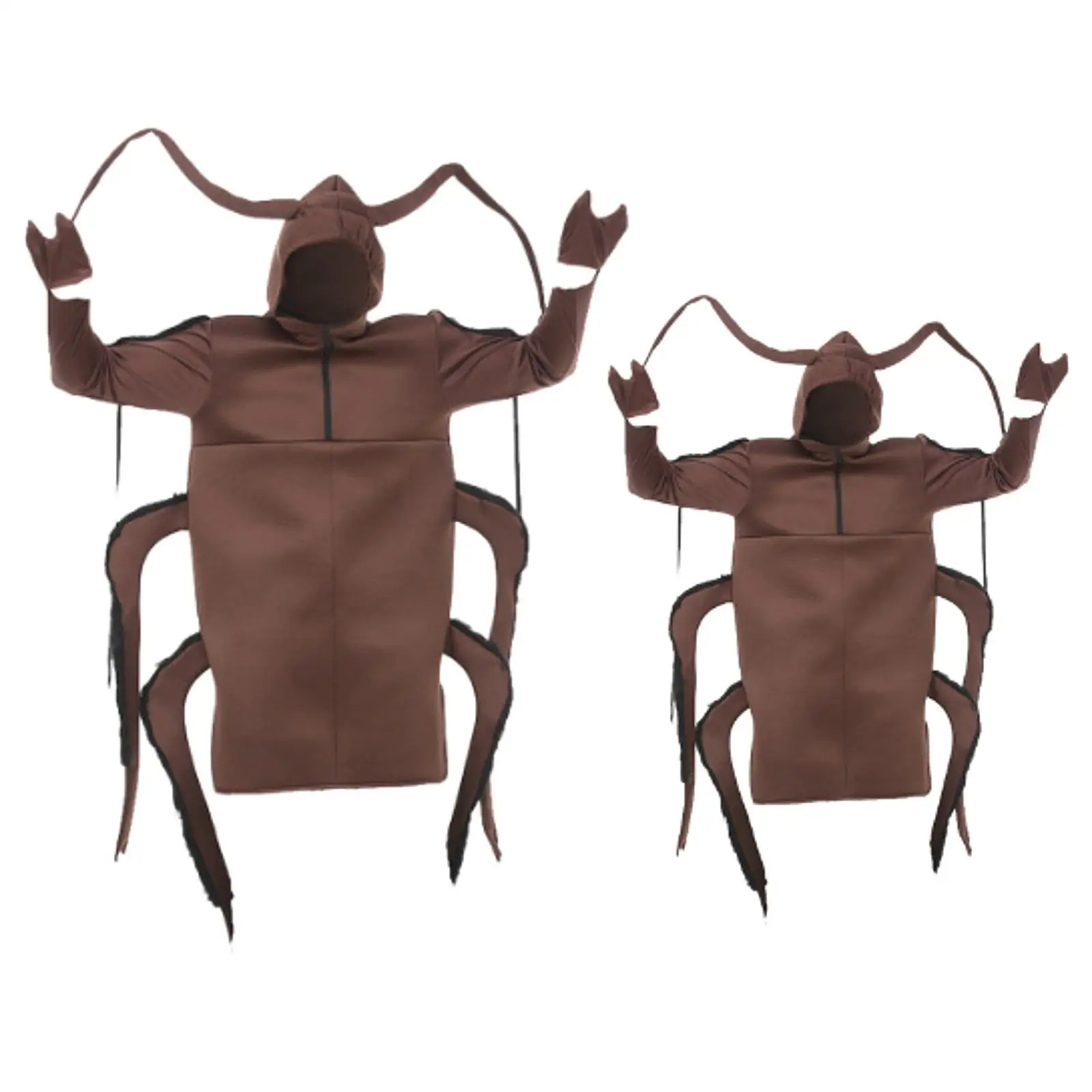 Cockroach Costume Photo Prop Funny Cockroach Jumpsuits for Festival Role Playing