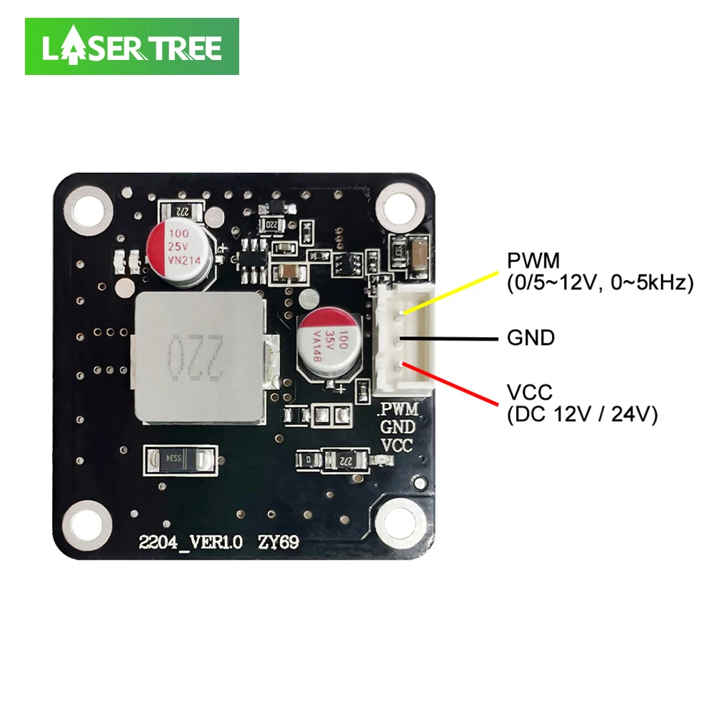 LASER TREE 20W 40W 80W Laser Driver for Laser Engraving Module Cutting Head Engraver Wood Working Tools Accessories Woodworking Tools Woodworking Tool Laser Module Laser Machine Spare Parts