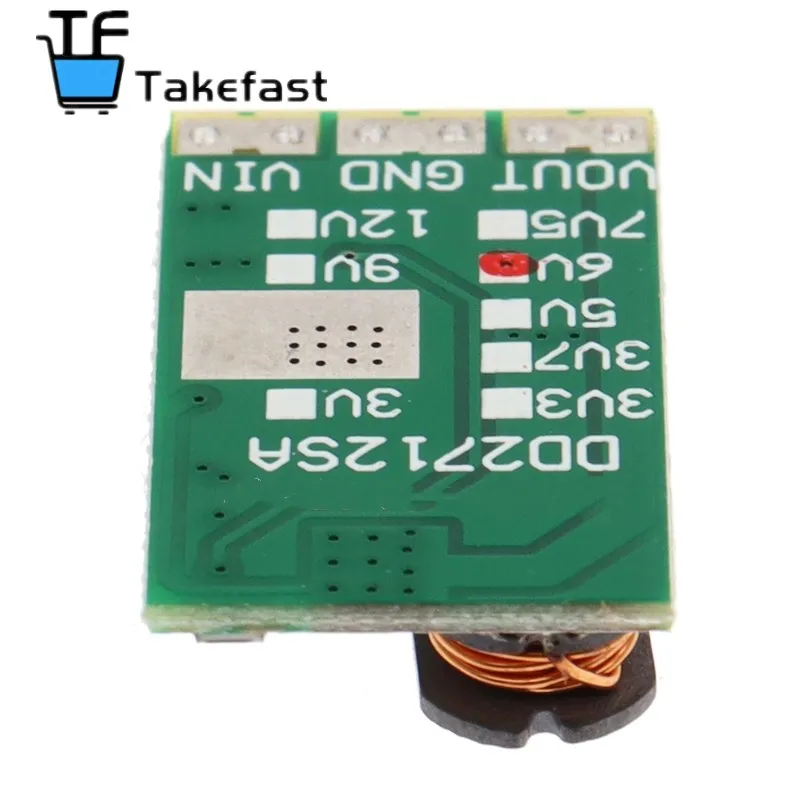 Convertitore Step Down DC-DC - Uscente 3.3V/5V/9V/12V, Ingresso 4.5-27V - Foto 7