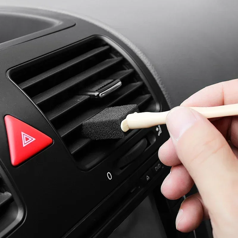 Car Air Conditioner Vent Sponge Brush Car Detailing Brush Car Grille Cleaner Detailing Brush Auto Detailing Accessories 2