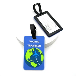 Travel Accessories Fashion Style Silicone Luggage Tag (MULTI)