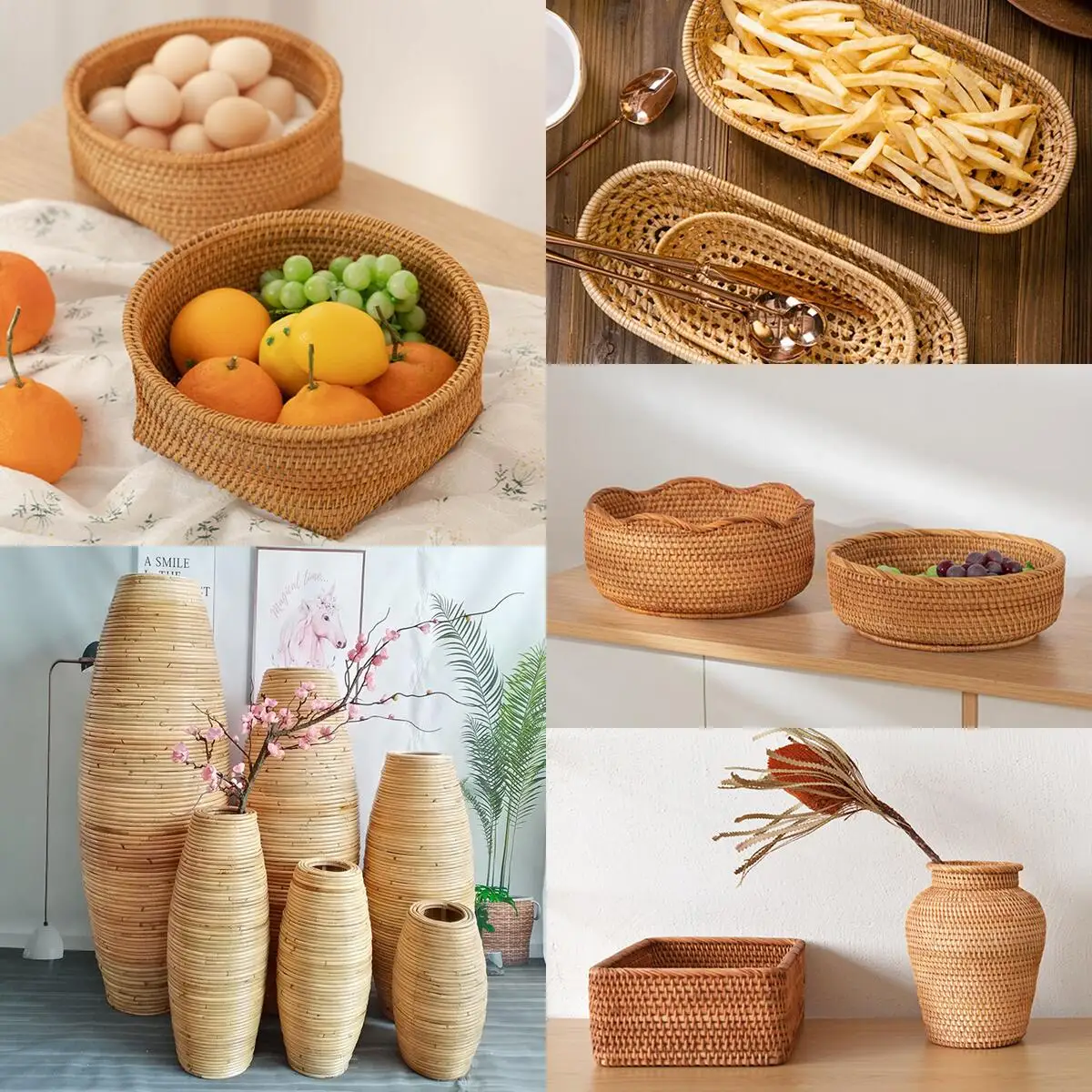 Rotolo Di Rattan Naturale 10m - Diametro 5mm Per Intreccio Fai Da Te, Mobilia E Decor - Foto 10